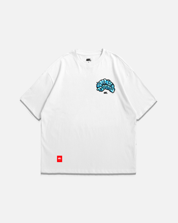 CAMISETA OVERSIZE BUENOS TIEMPOS - BLANCA - Imagen 2