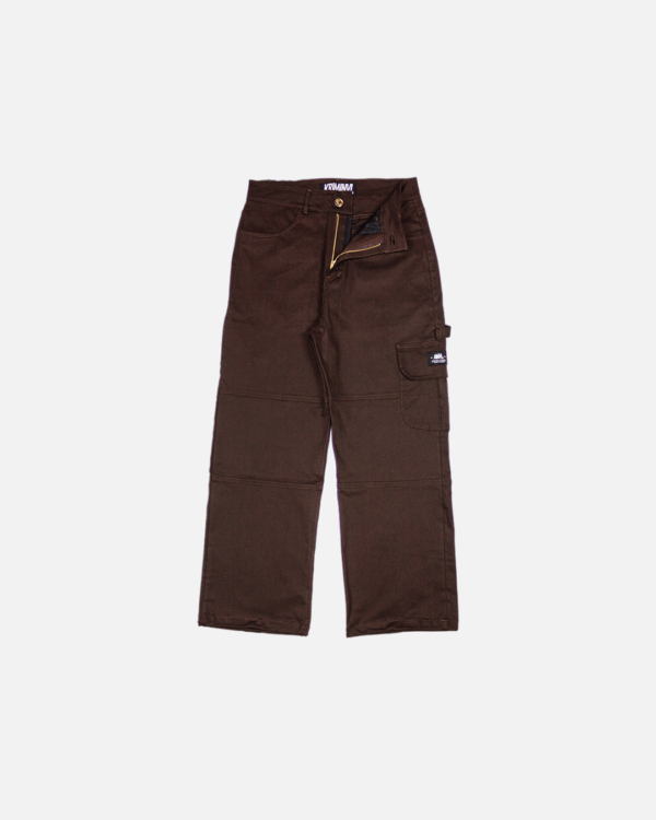 PANTALON DRIL CARGO RTM - CHOCOLATE - Imagen 3