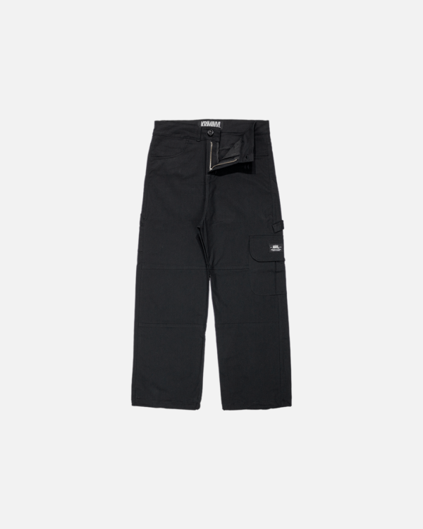 PANTALON DRIL CARGO RTM - NEGRO - Imagen 3