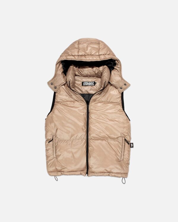 CHALECO PUFFER RTM - BEIGE - Imagen 2