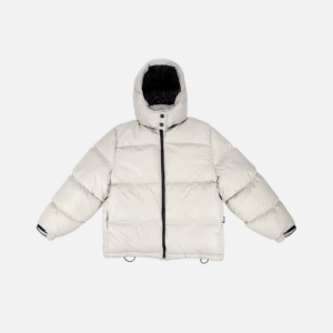CHAQUETA PUFFER RTM - CREMA